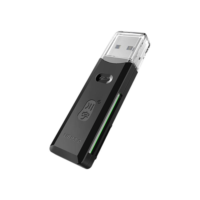 C396 USB 3.0 aukštos spartos 2-in-1 kortelių skaitytuvas TF/SD
