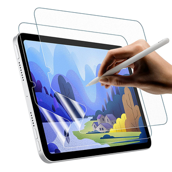NanoHammer PET priekšējais films iPad Air, iPad Pro un iPad mini6 (2021) ar matētu virsmu, antiatspīdums, antiatpirkstu nospiedumi, papīra sajūta rakstot