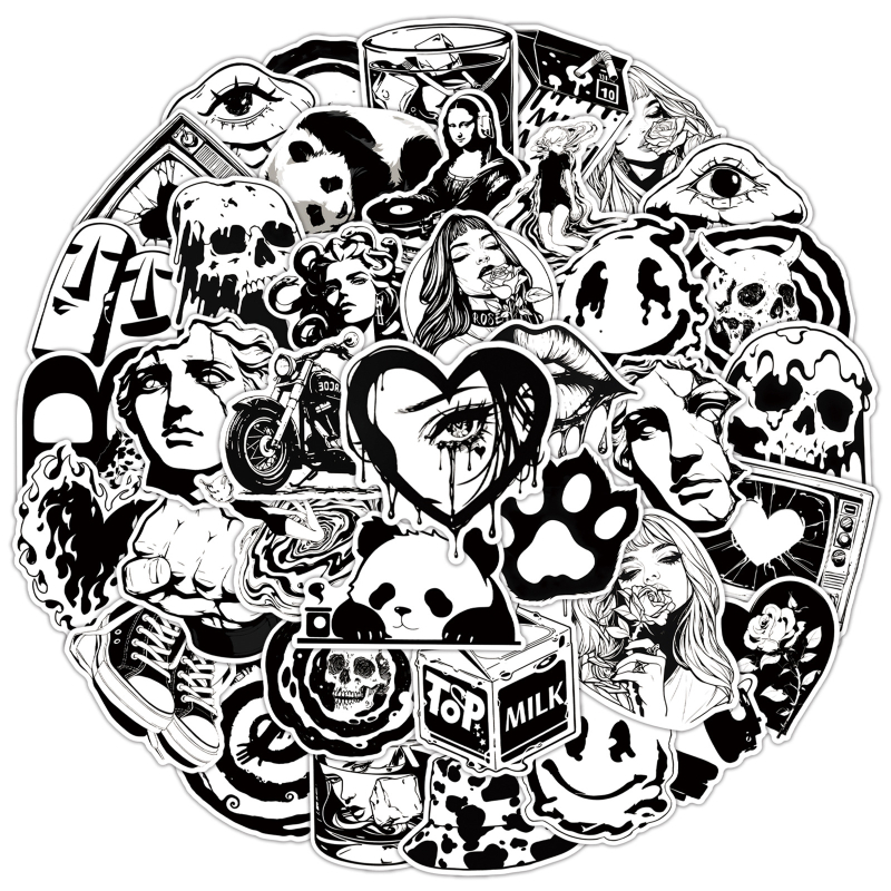 Hexing Επιφανειακό Στικέρ – Αυτοκόλλητα, Ειδικό Σχήμα, Τύπος: Επιφανειακό Στικέρ, Εγκατάσταση με Κόλλα