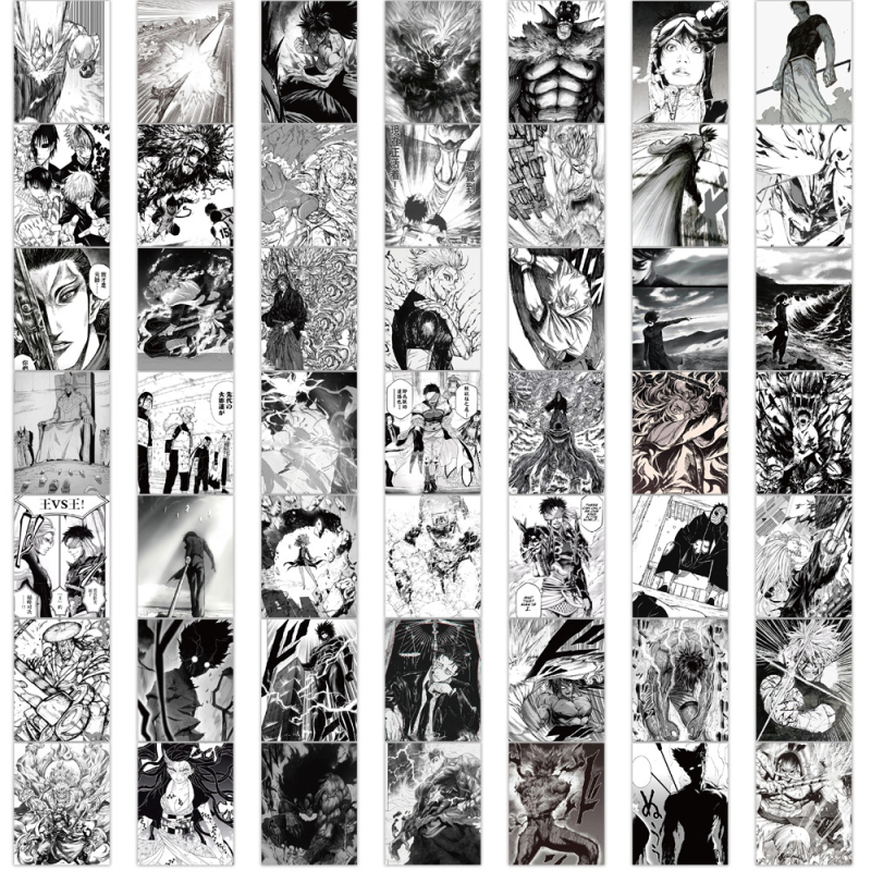 49 листа уникални самозалепящи стикери за DIY дневник и чаша, японски стил, печатни дизайни