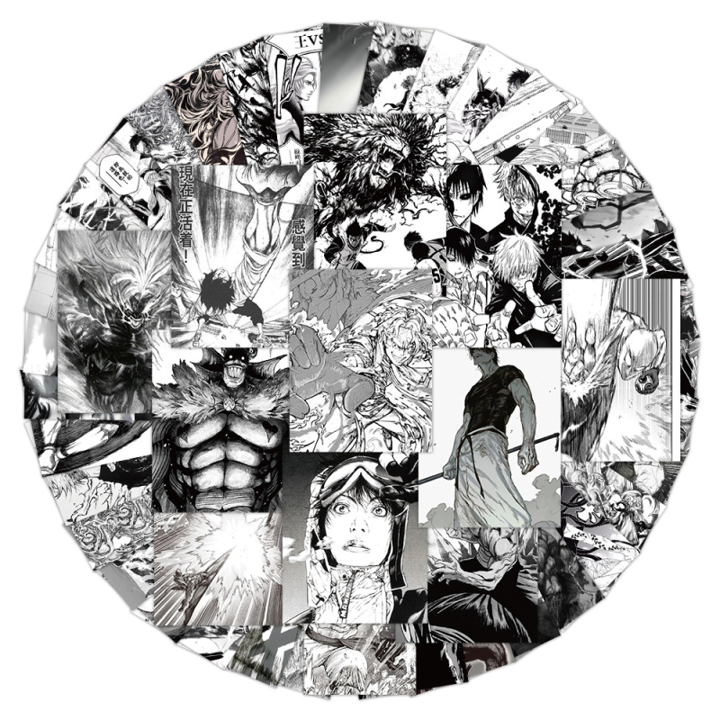 49 листа уникални самозалепящи стикери за DIY дневник и чаша, японски стил, печатни дизайни