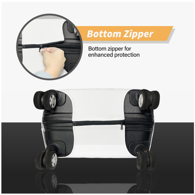 FORU poliesterinis bagažo uždangalas su gyvūnų motyvu (katė ir triušis), liaudies ir šiuolaikinis stilius, krepšio priedai, pavasaris 2024