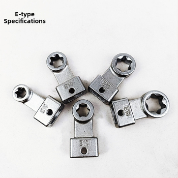 Ленточен ключ, 15-части комплект със сменяеми глави, хромирана повърхност, хром-ванадиева стомана, тегло 1.7