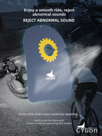 Racing Collar PVC paplaus garums anti-oleju aizsargdiskam velosipēdam – tīrīšanas un uzturēšanas rīks, universāls, piemērots kalnu un ceļu velosipēdiem