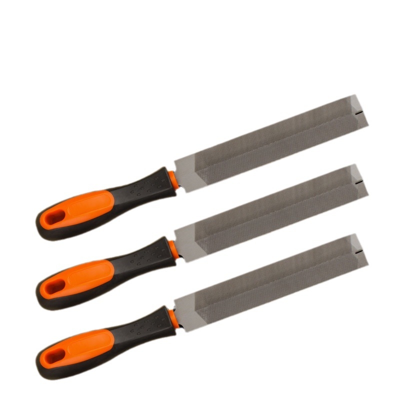 Meike диамантен файл за дърводелство, ромбовидно сечение, фини зъби, стоманен файл