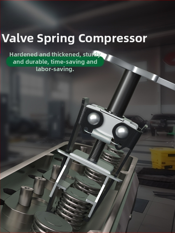 Variklio vožtuvo spyruoklės išmontavimo įrankis, universalus traukiklis alyvos tarpus ir vožtuvams, automobilių remontas