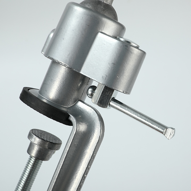 Fúróhoz univerzális forgó és rögzítő tartó – Strong times, anyag: alumínium és öntöttvas