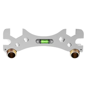 Нов многофункционален банен ключ с хоризонтално измервателно правило за ремонт на кранове E18