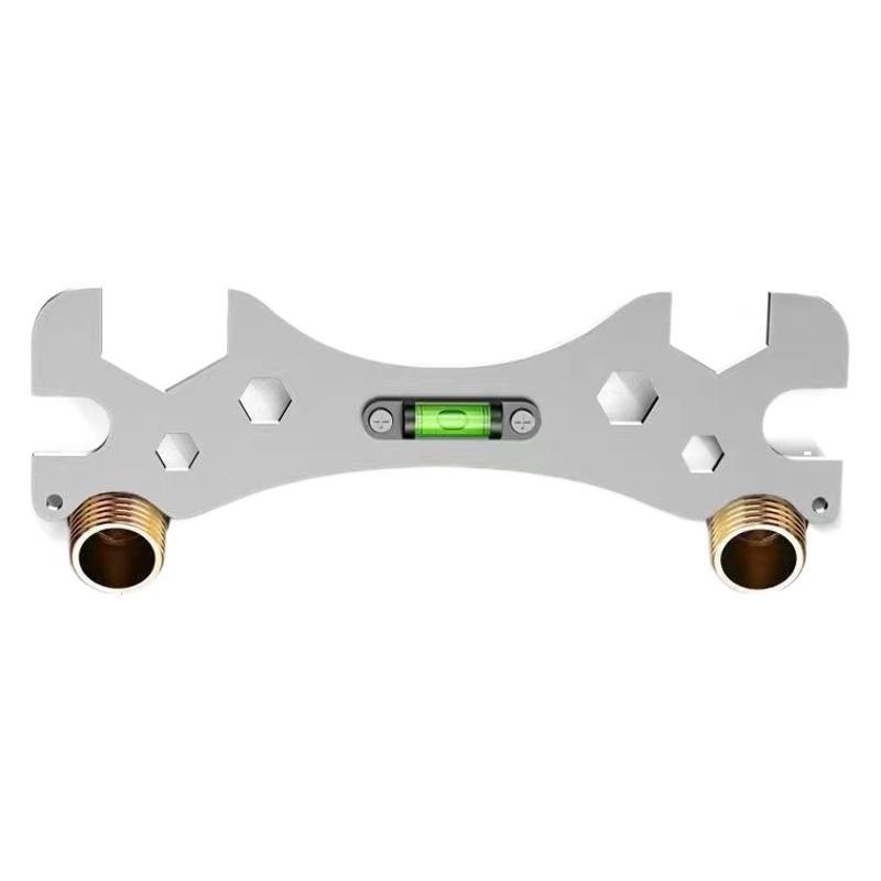 Нов многофункционален банен ключ с хоризонтално измервателно правило за ремонт на кранове E18