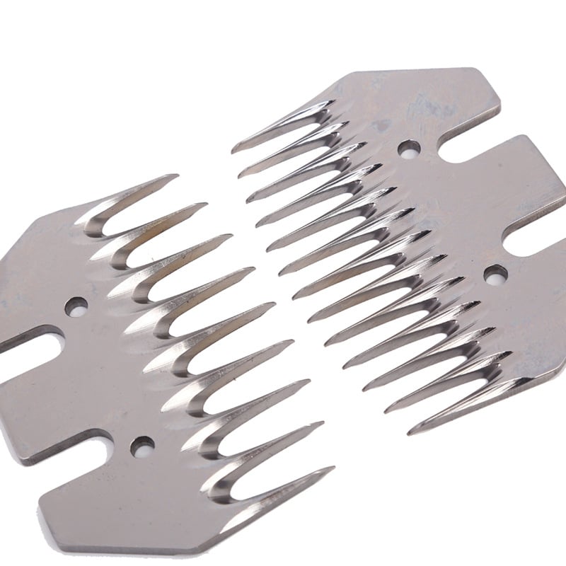Заменящ нож за овчи подстригващи машини – метален механичен нож, 9/13 зъба, без покритие