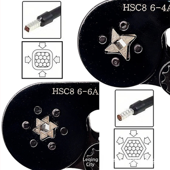 CNHH Tubular Terminal 1200CPS – needle-type wiring terminal, HSC8 6-4A, crimping pliers