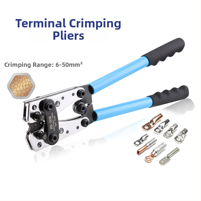 Клемни пресови клещи, Tershun, високовъглеродна стомана, 300 g