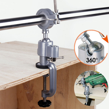 Table vise със suction cup, алуминиева сплав, въртене на 360°, антихлъзгаща повърхност