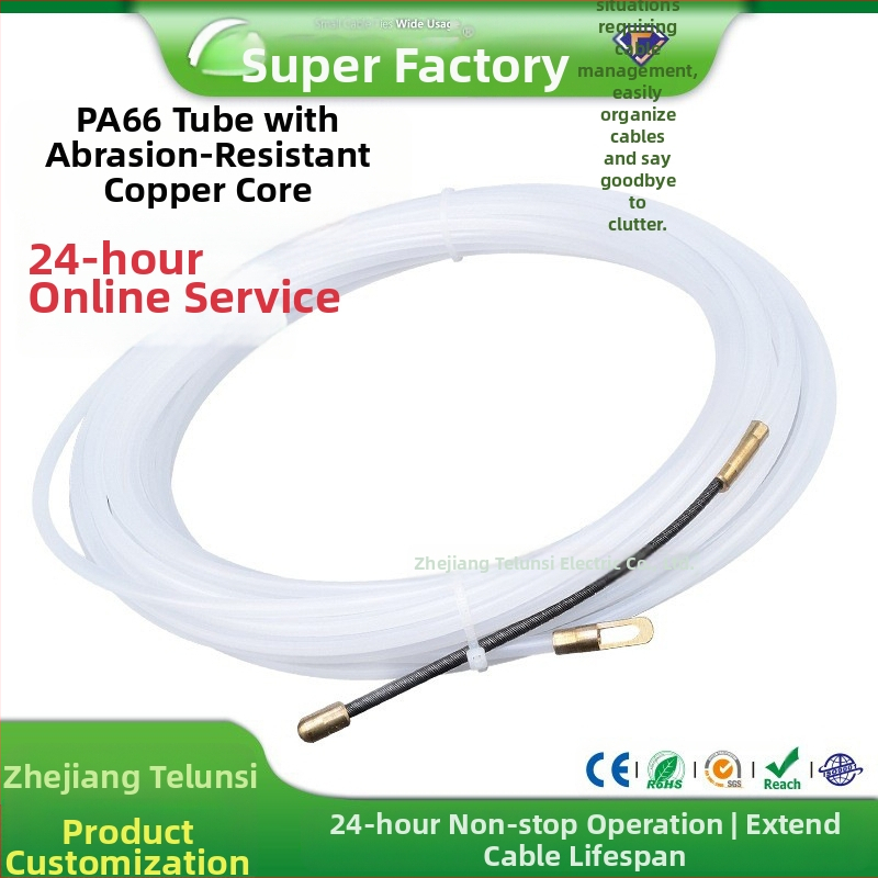 Najlonska vodilica za prolaz kablova kroz zid za elektroinstalacije — Terence, Zhejiang