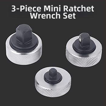 Σετ 3 τεμαχίων Mini Ratchet Finger Wrench – Κατασκευή από Εργαλειακό Ατσάλι για Επισκευή Μηχανημάτων