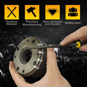 Комплект разнородни файлове, стоманени плоски файлове с двойна зъбна шарка, 10 части за дървообработване