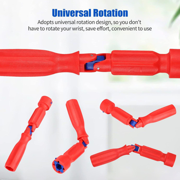 Инструмент за демонтаж на тоалетна седалка, пластмасов, 300 г, за баня