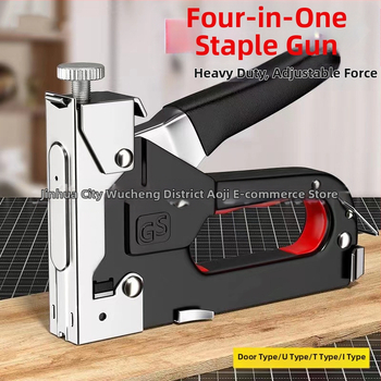 Ръчна пушка за пирони – за дърво и мебели, кодова серия; 100 връзки, 1000 пирона на кутия