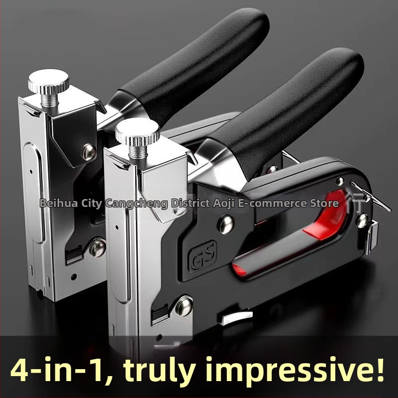 Ръчна пушка за пирони – за дърво и мебели, кодова серия; 100 връзки, 1000 пирона на кутия