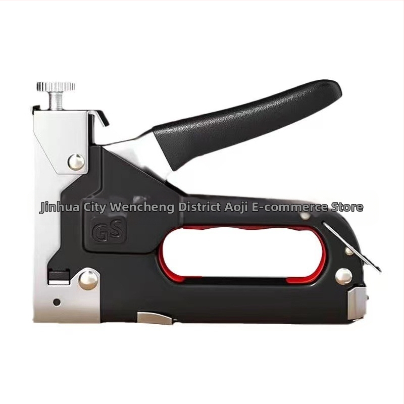 Ръчна пушка за пирони – за дърво и мебели, кодова серия; 100 връзки, 1000 пирона на кутия