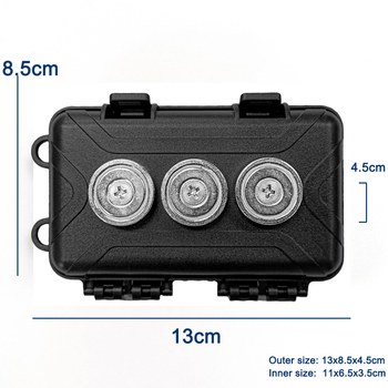 Shengge Μαγνητικό Αδιάβροχο Φορητό Κουτί Εργαλείων για Υπαίθρια Επιβίωση — Πολυλειτουργικό, EM-17960