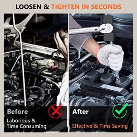 Адаптер за конвертиране на гаечен ключ, удълнител и драйвер за автомобилна поддръжка