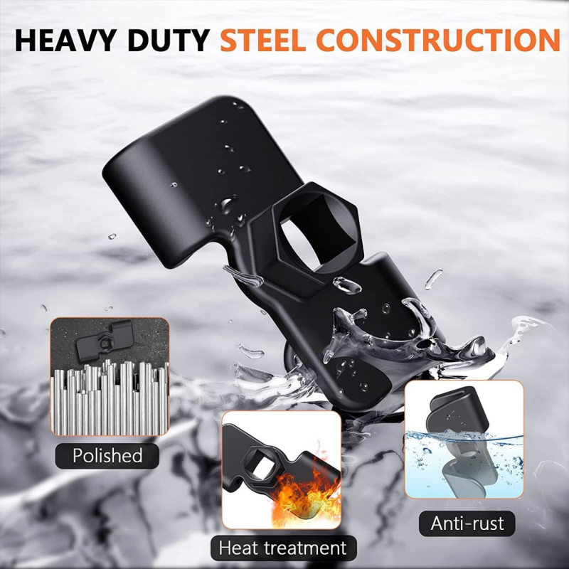 Адаптер за конвертиране на гаечен ключ, удълнител и драйвер за автомобилна поддръжка