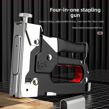 Oudisi ръчен пистолет за пирони и скоби за дървообработване — опции за частни марки, не е внесен