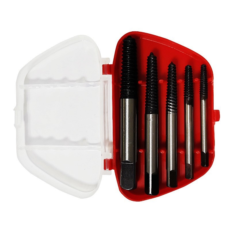 5-частен комплект за извличане на счупени винтове