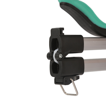 Sakārtojams dubultais atkritumu spraudnis — daudzfunkcionāls tīrīšanas instruments, alumīnija sakausējums, pielāgota apstrāde, iepakojums 60 gab., bruto svars 0,3 kg