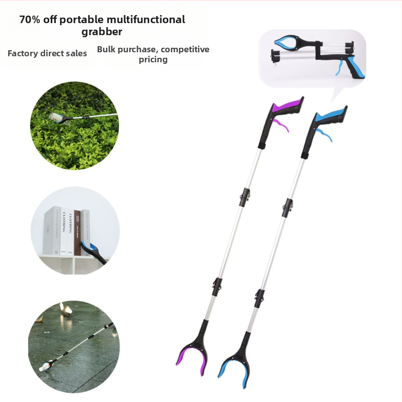 Sakārtojams dubultais atkritumu spraudnis — daudzfunkcionāls tīrīšanas instruments, alumīnija sakausējums, pielāgota apstrāde, iepakojums 60 gab., bruto svars 0,3 kg