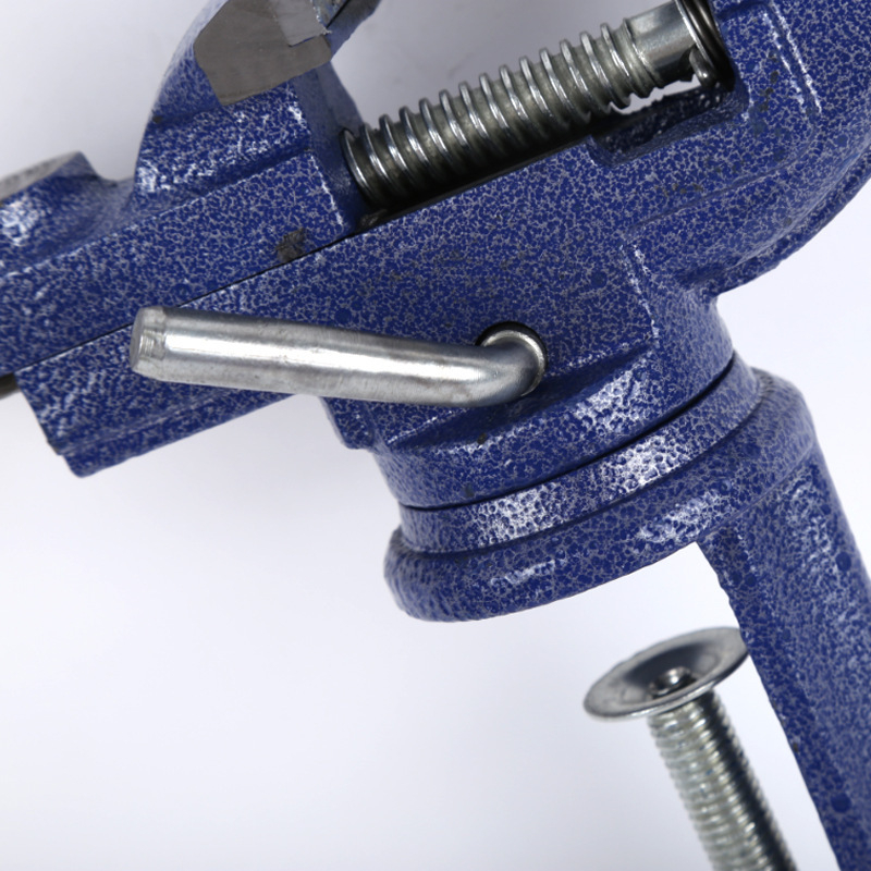 Мини фиксирана работна тиска, чугун със спрей покритие, прецизност, мултиспецификации