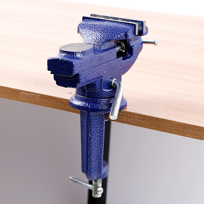 Мини фиксирана работна тиска, чугун със спрей покритие, прецизност, мултиспецификации