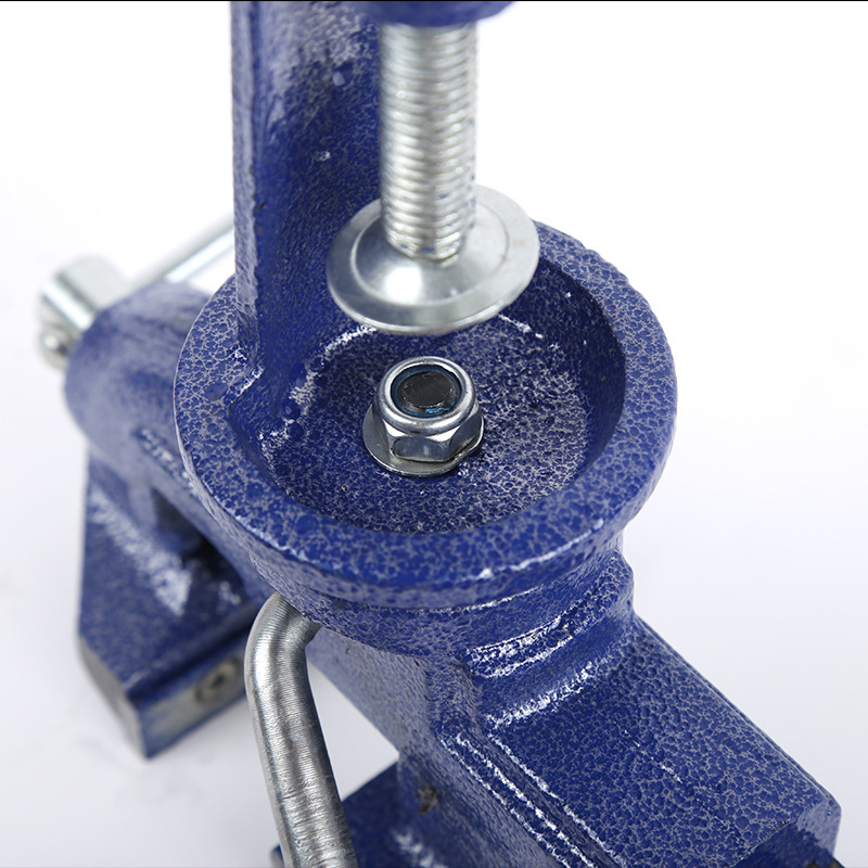 Мини фиксирана работна тиска, чугун със спрей покритие, прецизност, мултиспецификации