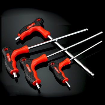 Veržtuvų rinkinys su T tipo galvute, hex plėtiniu ir kamuoliuko galvute; iš spyruoklinio plieno; Prekės ženklas: Other; Tinka naudoti