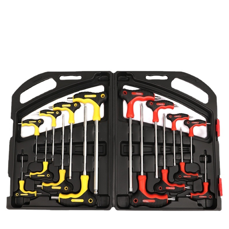 Veržtuvų rinkinys su T tipo galvute, hex plėtiniu ir kamuoliuko galvute; iš spyruoklinio plieno; Prekės ženklas: Other; Tinka naudoti