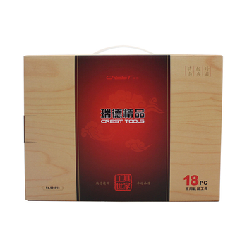 Σετ εργαλείων οικιακής χρήσης 18 τεμαχίων, από χάλυβα άνθρακα, Red μάρκα