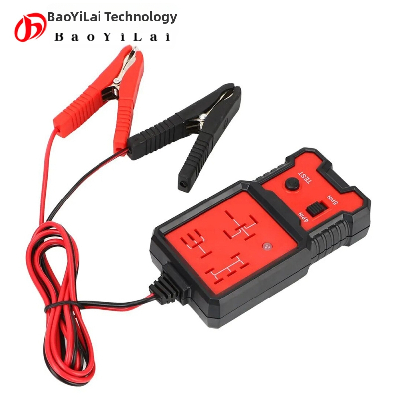 CNBJ-707 авто тестер за релета за 4-пинови/5-пинови релета, 11–15V, −20°C до 80°C