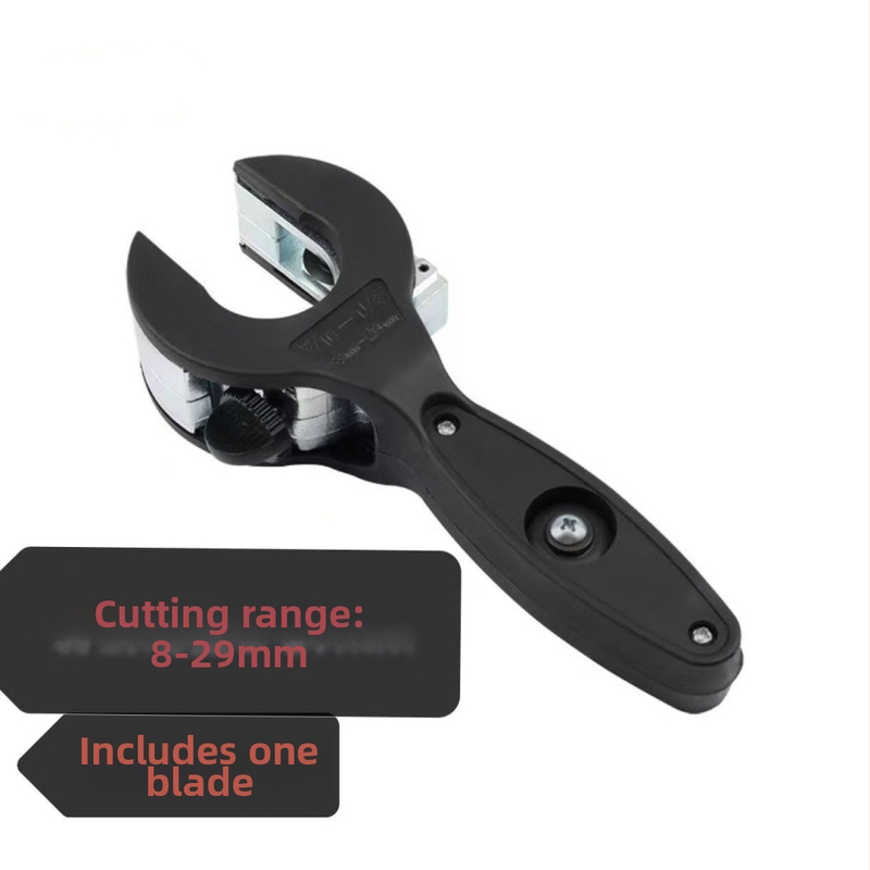 Малък тръбен резач с лостов механизъм, неръждаема стомана, за медни и алуминиеви тръби, диаметър на рязане 8-29 мм