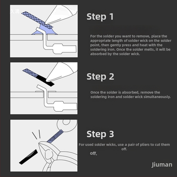 Десодериращ инструмент за отстраняване на олово – пневматично задвижване, ръчна мощност за електронен ремонт