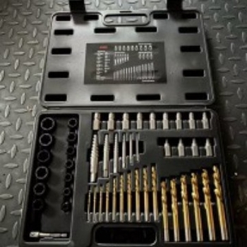 Σετ 49 τεμαχίων εξαγωγής σπασμένων βιδών, από χάλυβα άνθρακα, για οικιακή χρήση και επισκευές μηχανημάτων