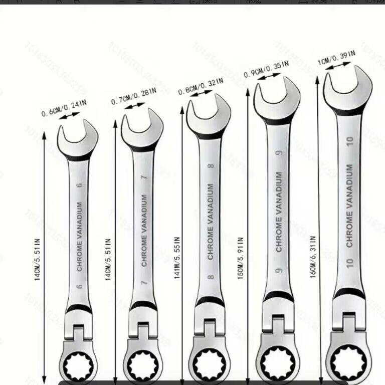 Ключ с въртяща глава, 72 зъба, двупосочен, вътрешен шестостенов привод