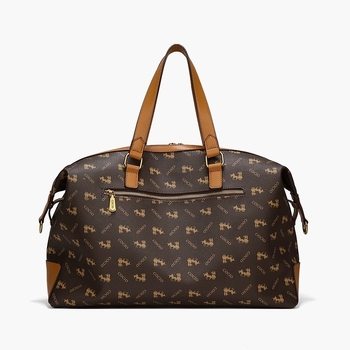 COCIO Τσάντα ταξιδιού και γυμναστικής – PVC, ανθεκτική στη φθορά, μοτίβο με γράμματα, Unisex