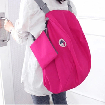 Αναδιπλούμενο σακίδιο ταξιδιού από ύφασμα Oxford με μετατρέψιμη τιράντα – πολυλειτουργική εξωτερική τσάντα