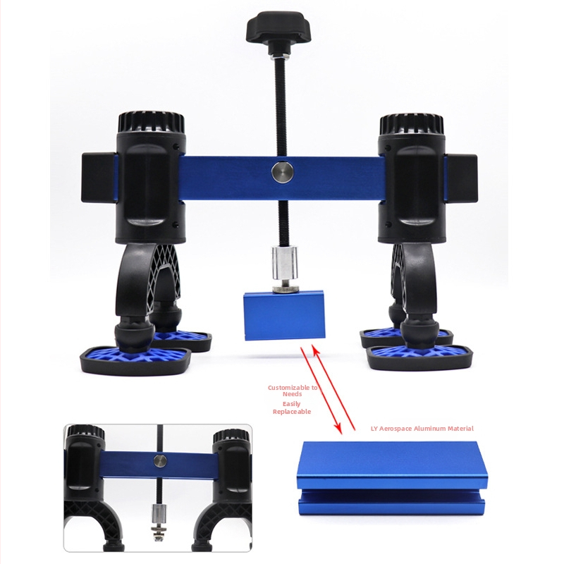 Quick Amoy Алуминиев изтегляч за вдлъбнатини по ламарина с бърза рама – инструмент за ремонт на вдлъснати ламарини