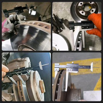 Μετρητής πάχους δίσκου φρένου – ανοξείδωτο ατσάλι, μάρκα Come by car, για μέτρηση του πάχους δίσκου φρένου