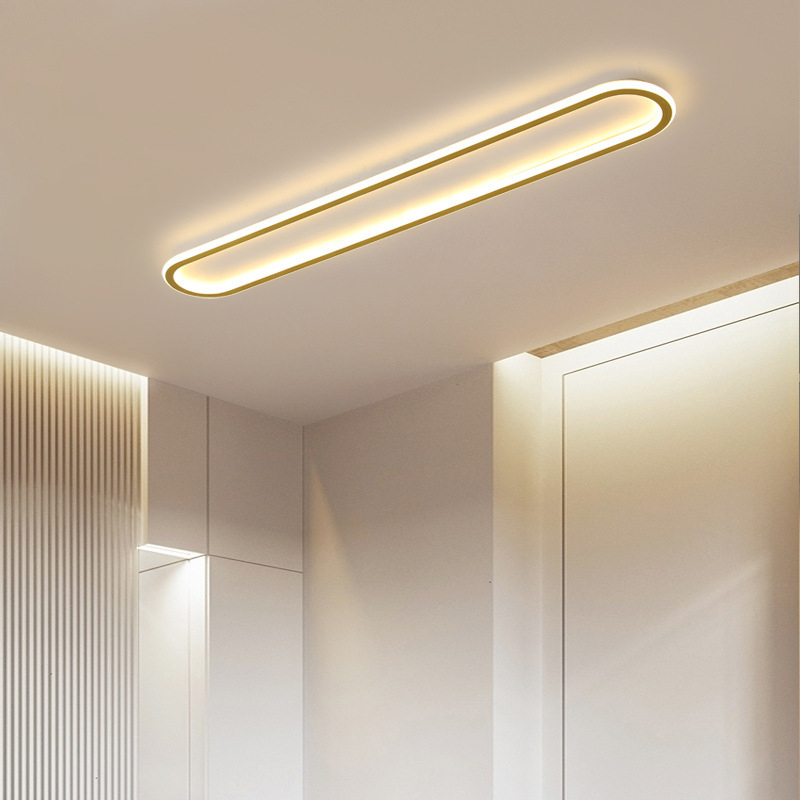 Οροφής LED λαμπτήρας για διάδρομο και είσοδο, ακρυλικό σκιάδιο, 220V, κάλυψη 10–15 τ.μ.