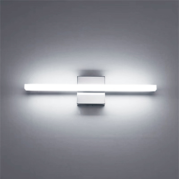 LED осветление за огледало за баня, модел LWD-2210, стил модерна минималистична, 220V, бутонен превключвател