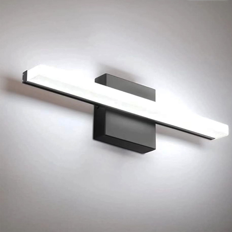 LED осветление за огледало за баня, модел LWD-2210, стил модерна минималистична, 220V, бутонен превключвател