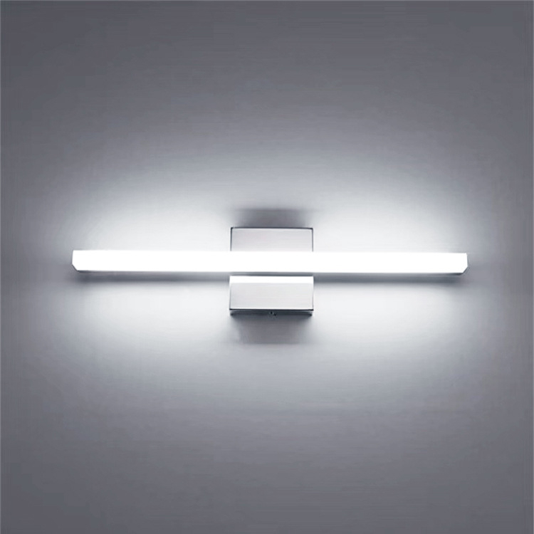 LED осветление за огледало за баня, модел LWD-2210, стил модерна минималистична, 220V, бутонен превключвател